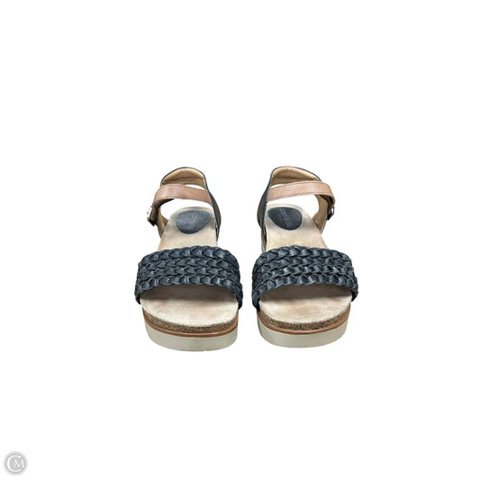 Sandals Heels Platform By Josef Seibel In Black, Size: 9