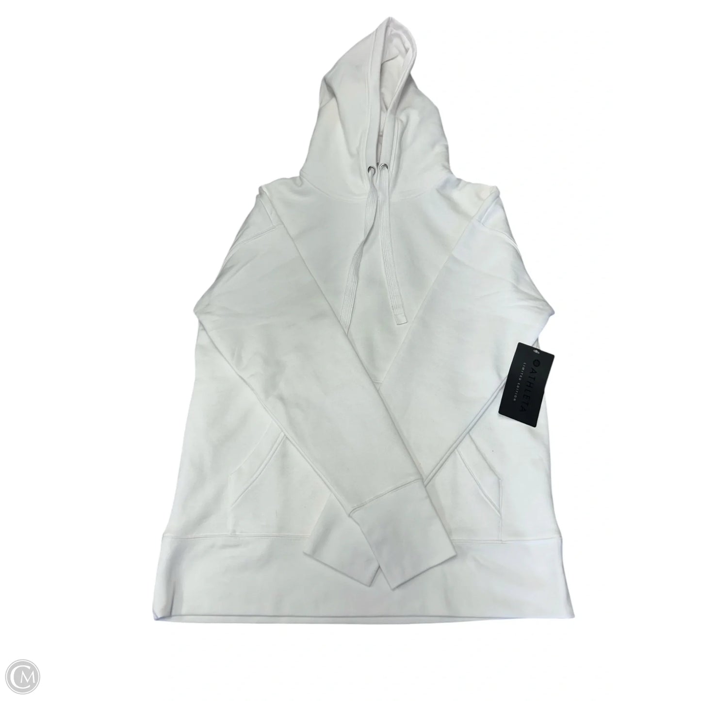 Athletic Sweatshirt Hoodie By Athleta In White, Size: S