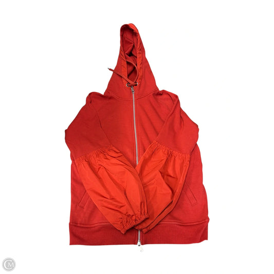 Athletic Sweatshirt Hoodie By Athleta In Red, Size: Xs