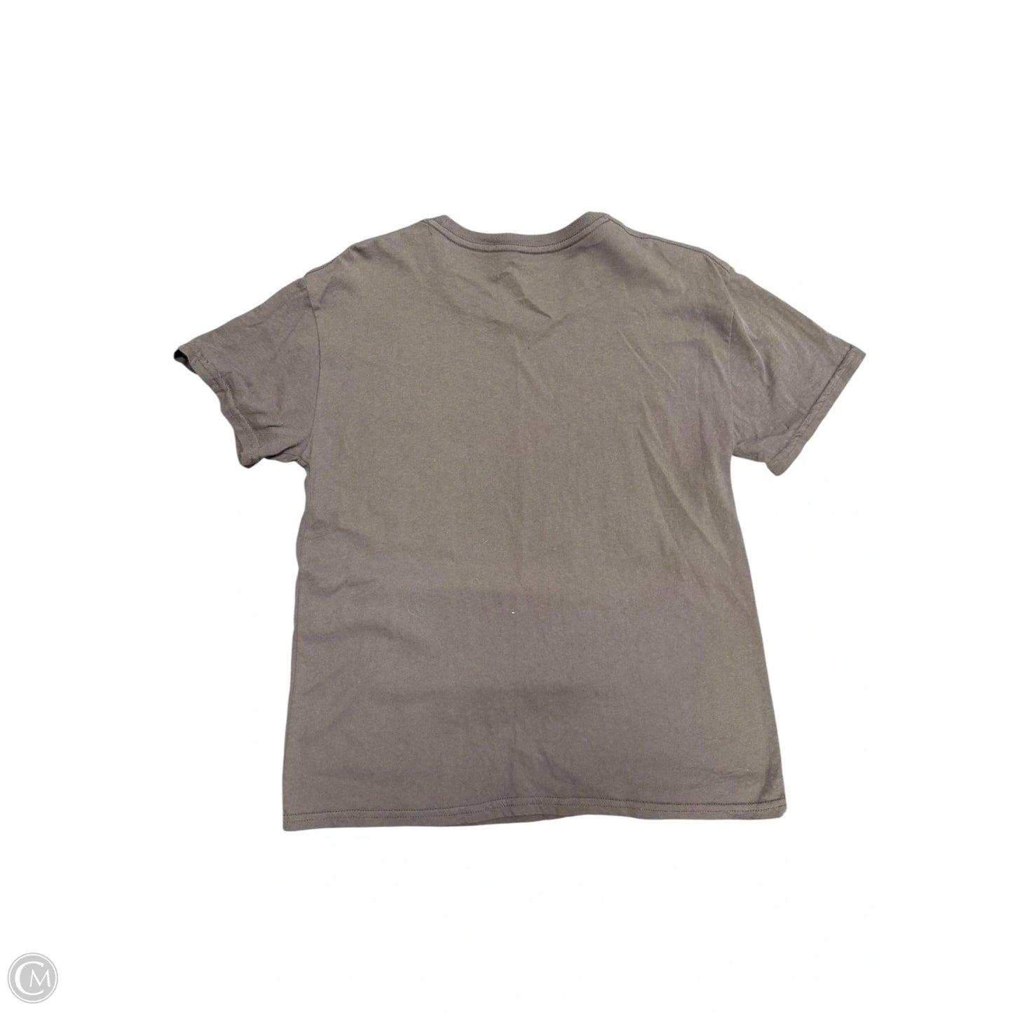 Top Short Sleeve By Clothes Mentor In Grey, Size: L