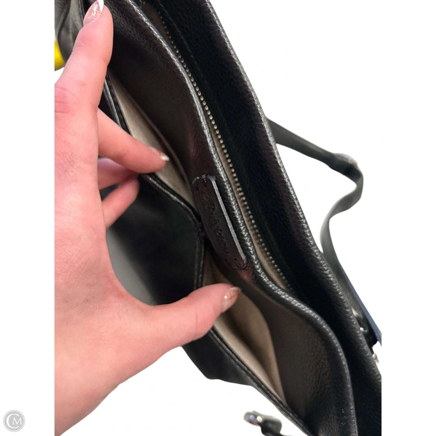Crossbody Leather By Brighton, Size: Medium