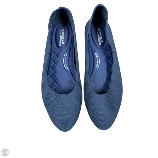 Shoes Flats By Skechers In Blue, Size: 8.5