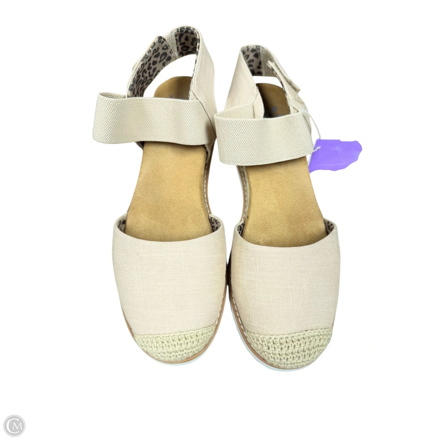 Sandals Flats By Bobs In Tan, Size: 7
