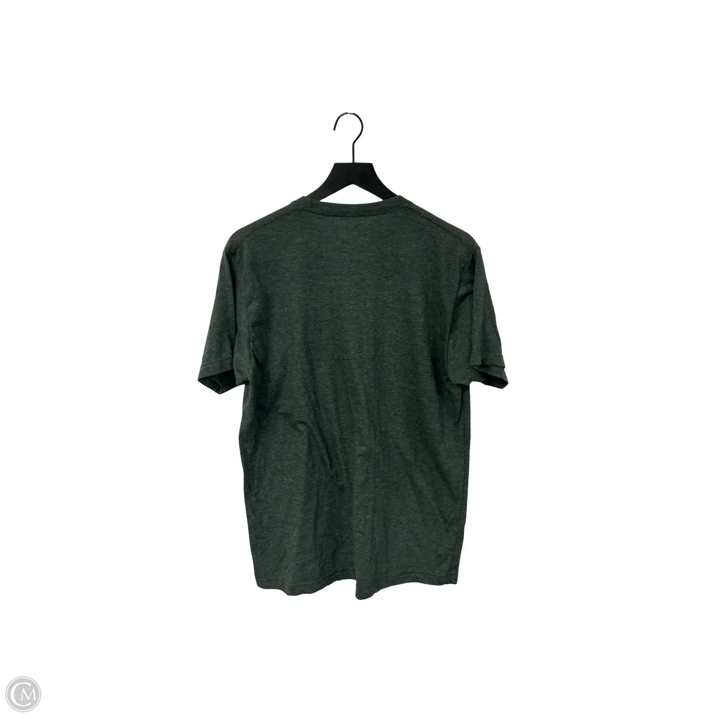 Top Short Sleeve By Tultex In Green, Size: L
