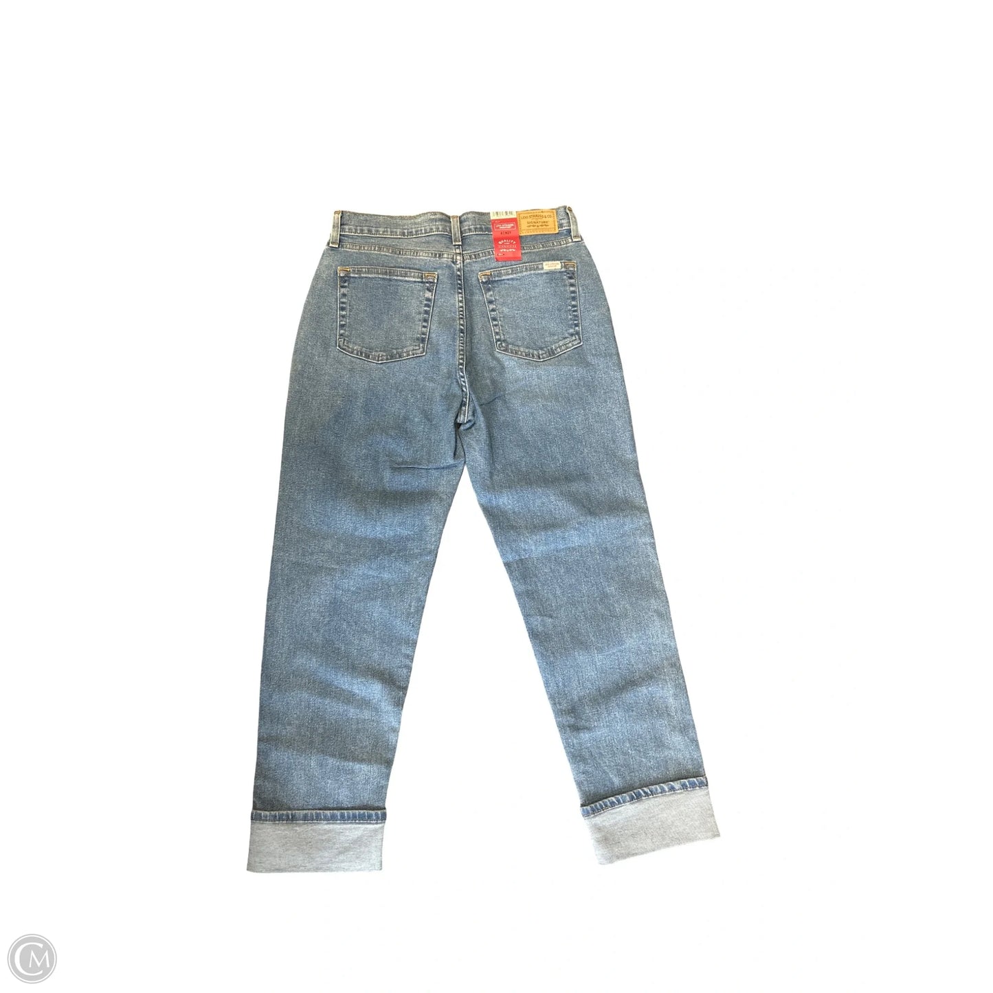 Jeans Straight By Cme In Blue Denim, Size: 4