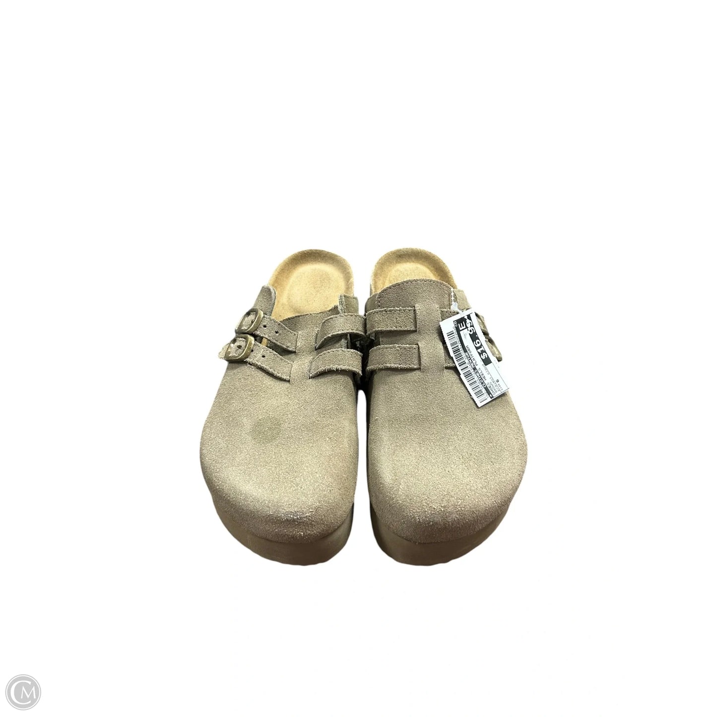 Shoes Heels Platform By Clothes Mentor In Brown, Size: 6