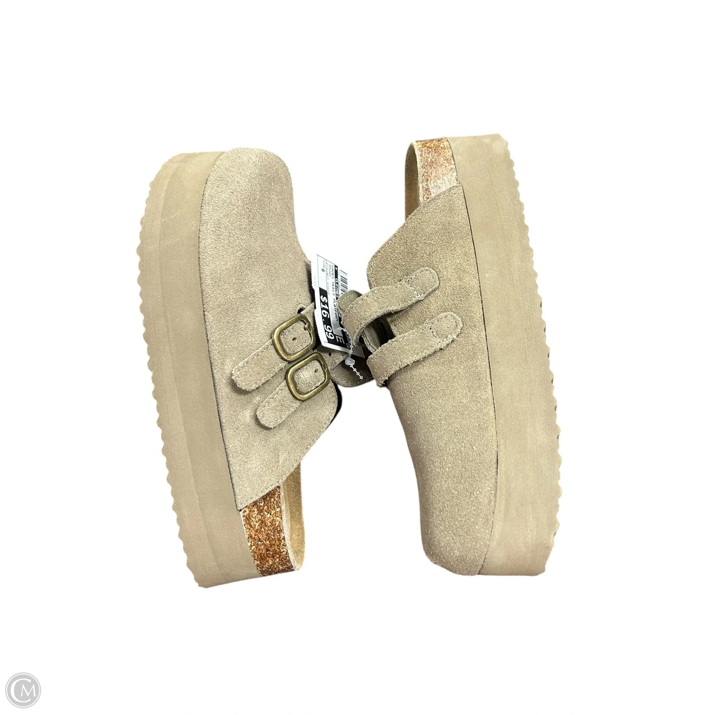 Shoes Heels Platform By Clothes Mentor In Brown, Size: 6