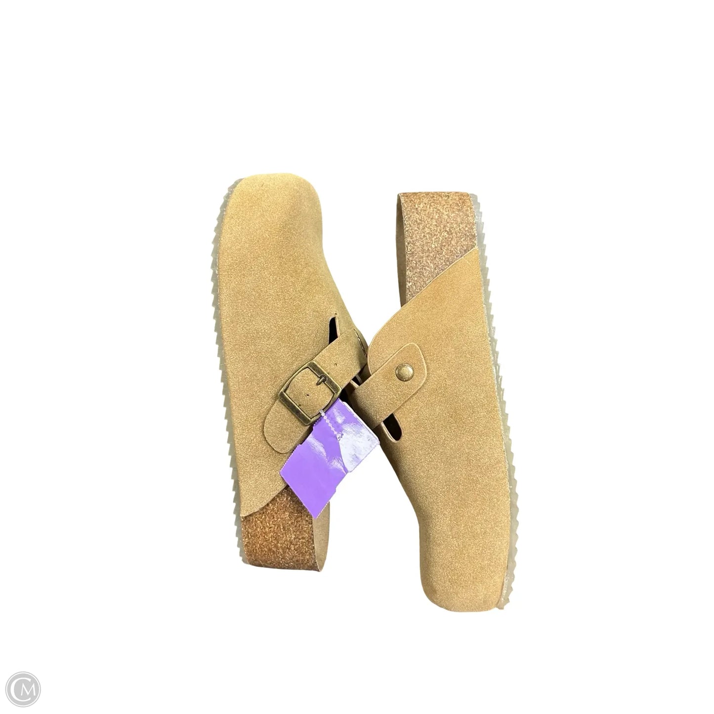 Shoes Heels Platform By Mia In Tan, Size: 6.5