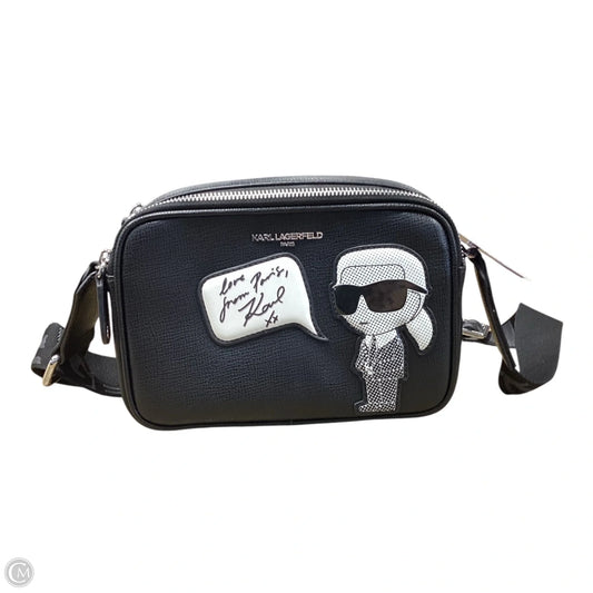Crossbody Designer By Karl Lagerfeld, Size: Medium