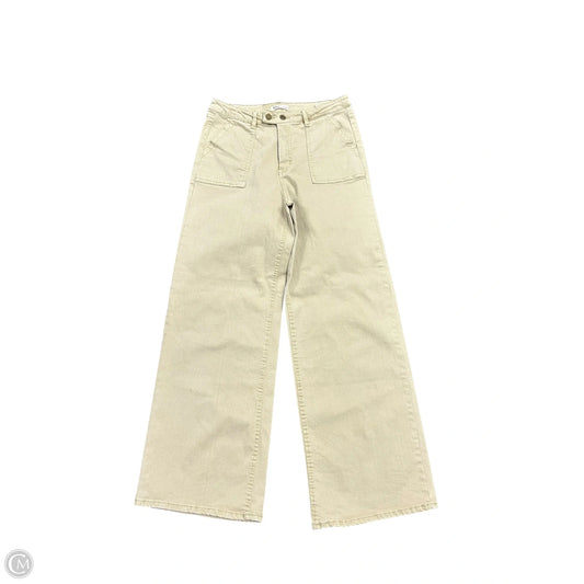 Jeans Wide Leg By Oat In Tan Denim, Size: 10