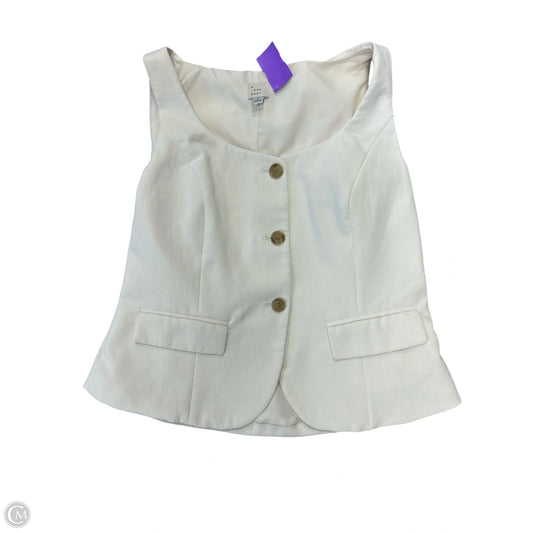 Vest Other By A New Day In Ivory, Size: M