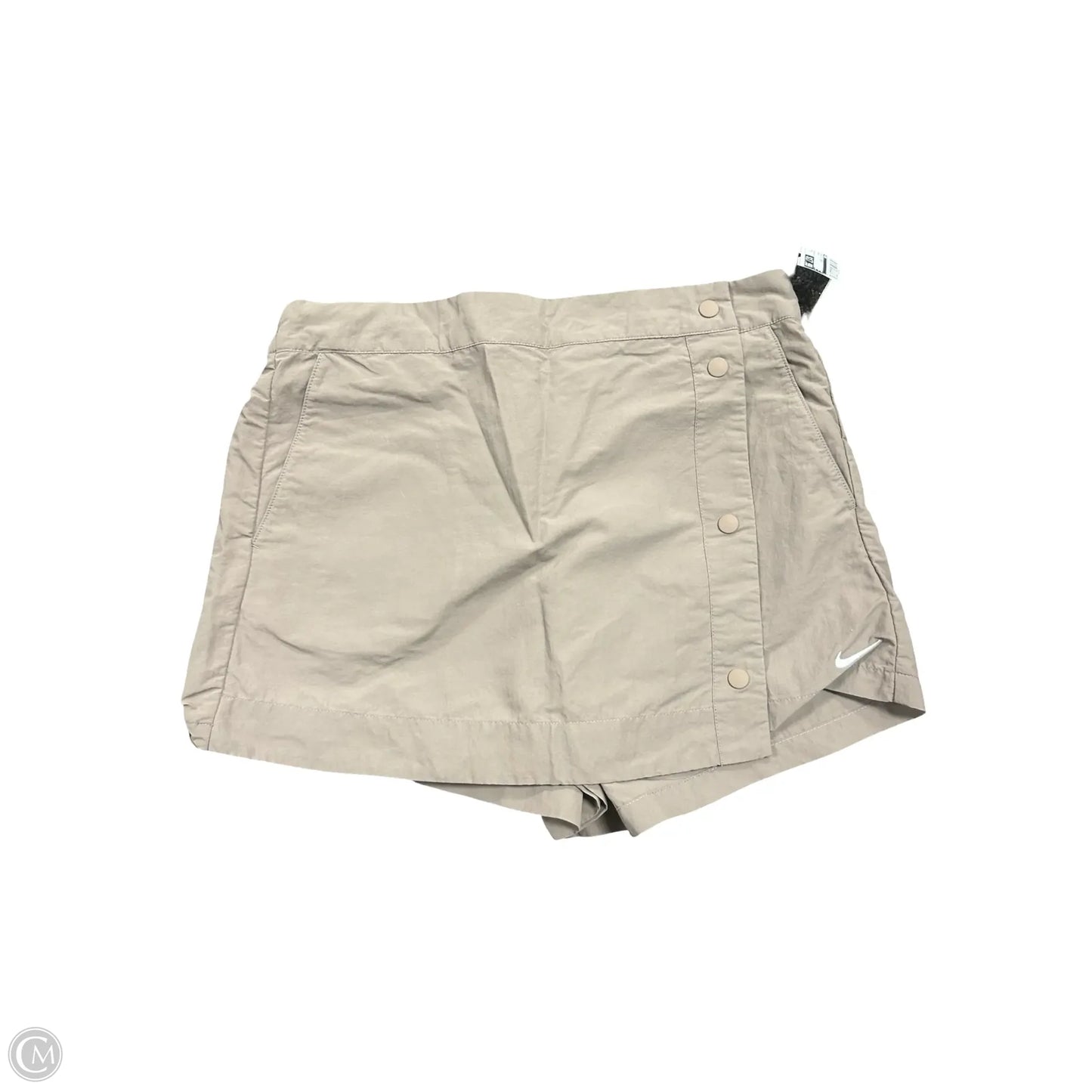 Athletic Skort By Nike In Brown, Size: L