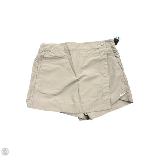 Athletic Skort By Nike In Brown, Size: L
