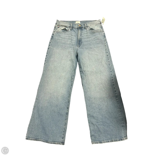Jeans Wide Leg By Hudson In Blue Denim, Size: 8
