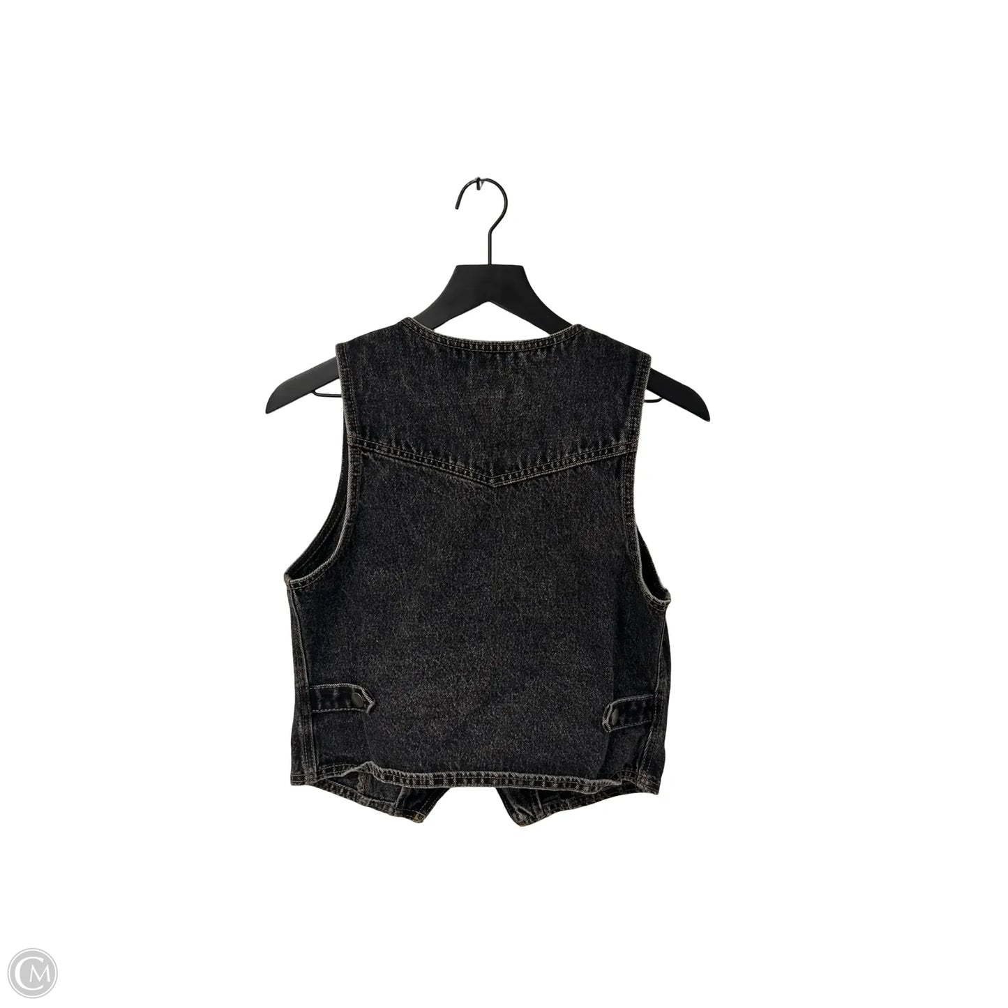 Vest Other By Universal Thread In Black Denim, Size: 8