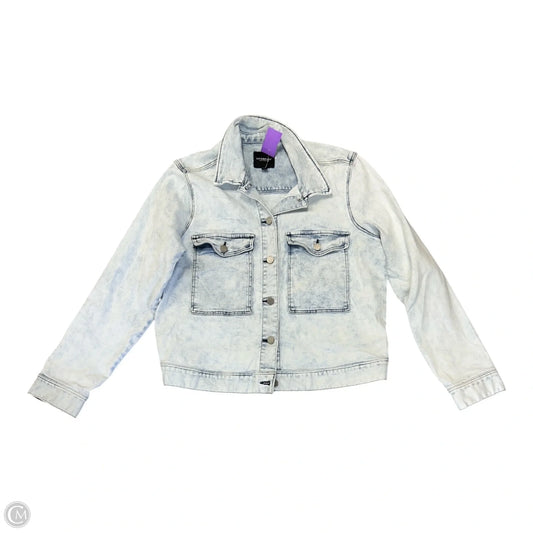 Jacket Denim By Liverpool In Blue Denim, Size: L