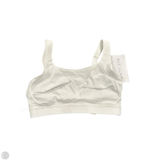 Athletic Bra By Athleta In White, Size: L