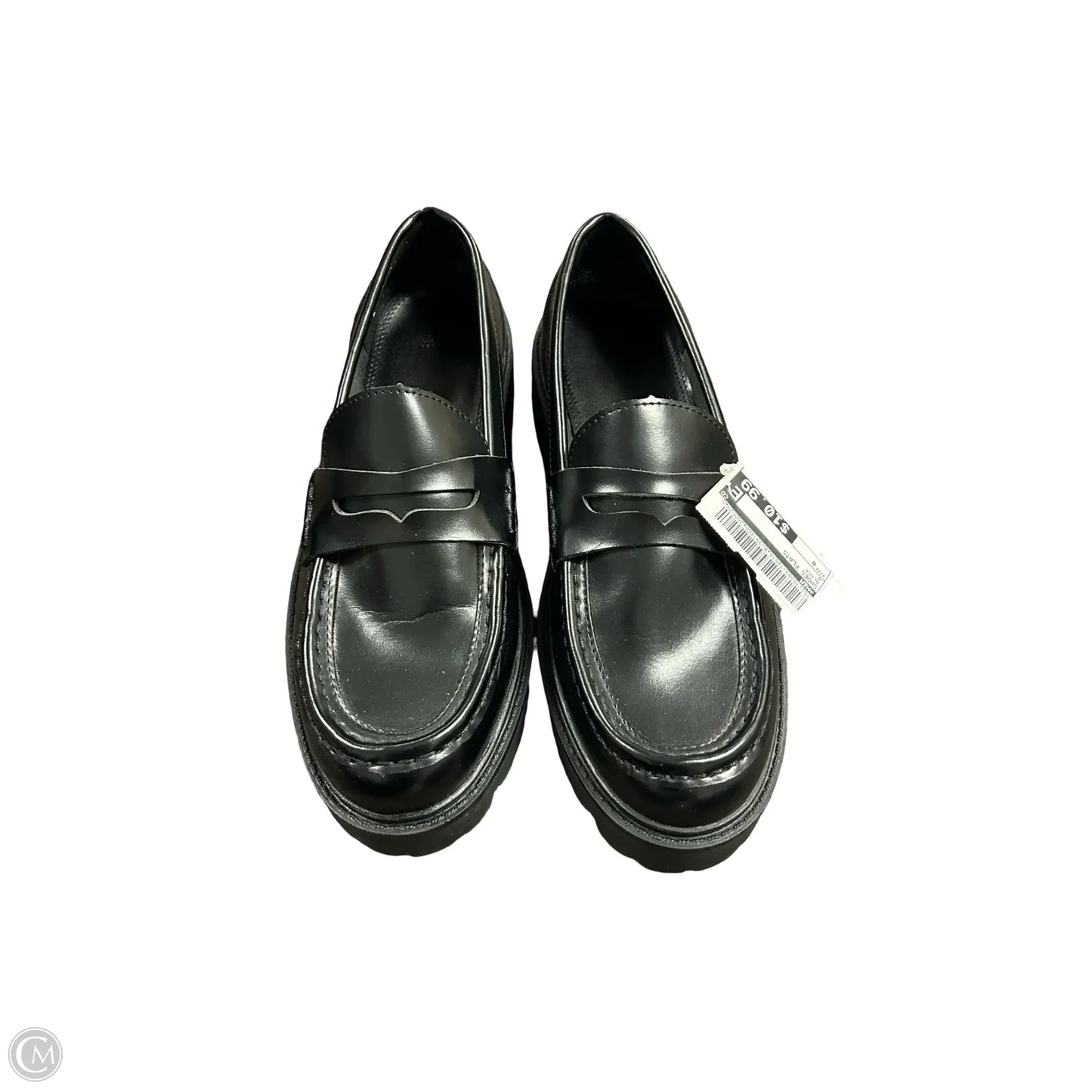 Shoes Flats By H&m In Black, Size: 8