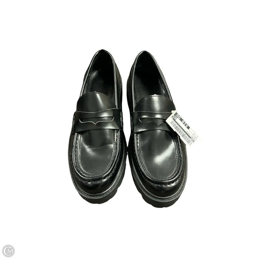 Shoes Flats By H&m In Black, Size: 8