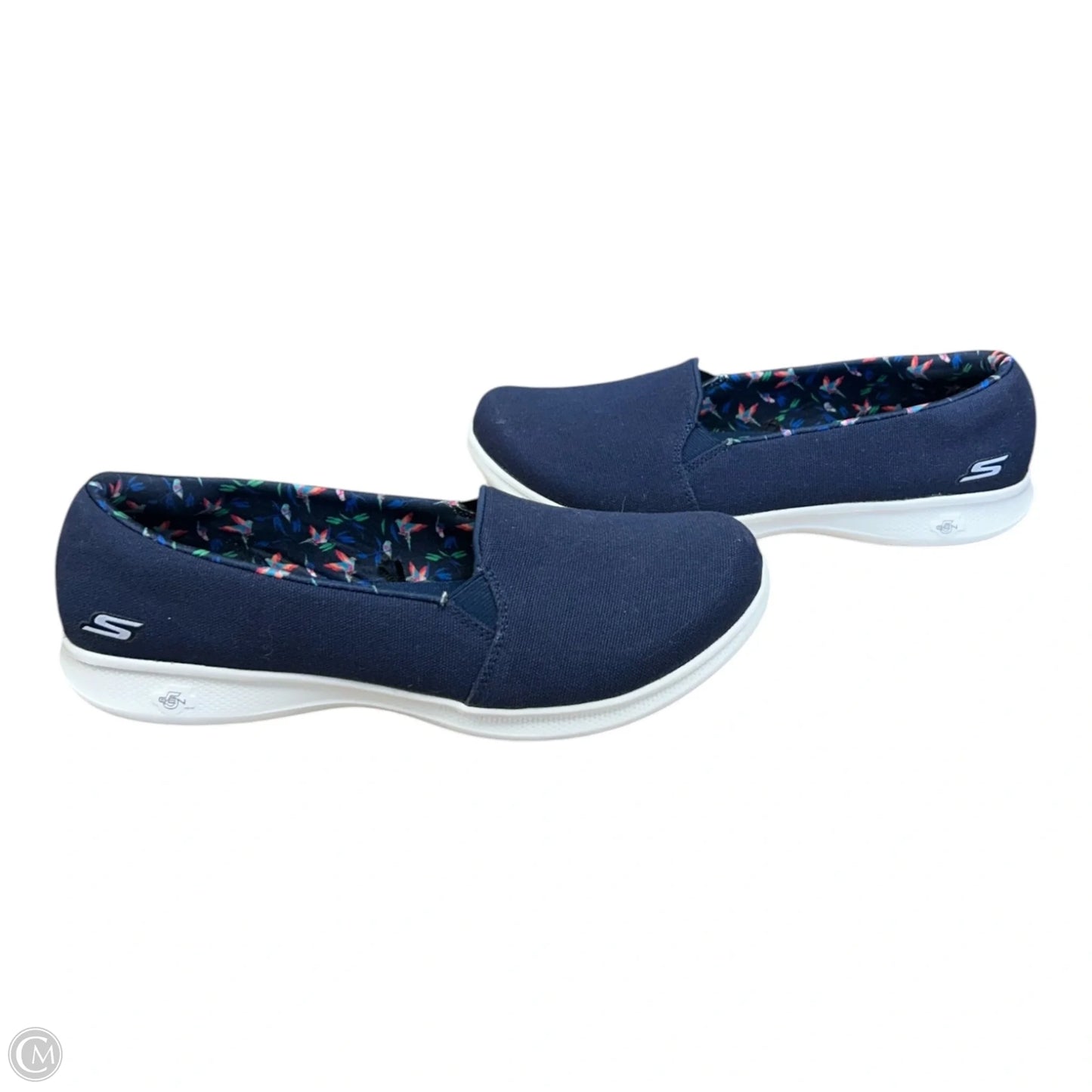 Shoes Flats By Skechers In Blue, Size: 9.5