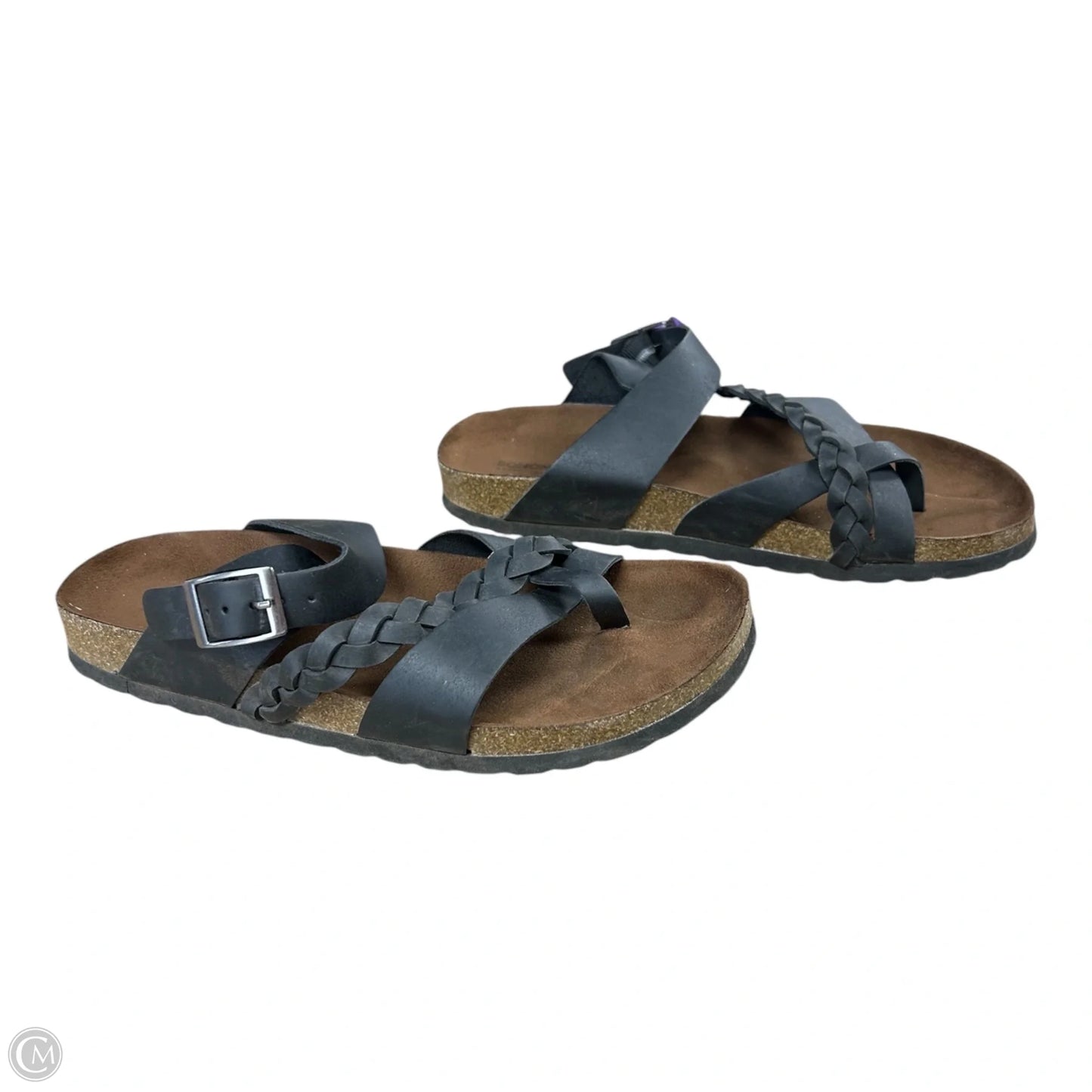 Sandals Flats By Sonoma In Black, Size: 8