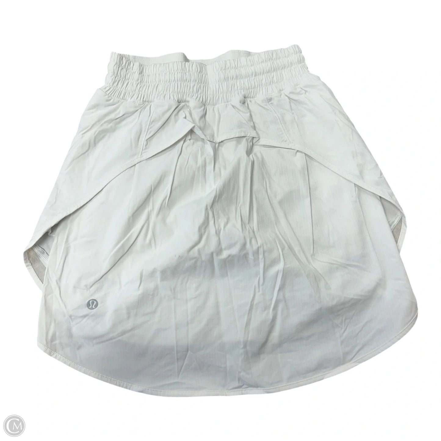 Athletic Skort By Lululemon In White, Size: 2