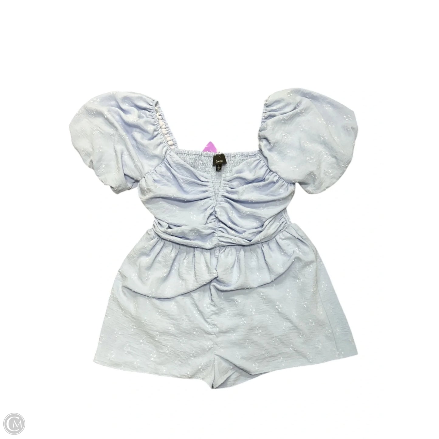 Romper By Lumiere In Blue, Size: L