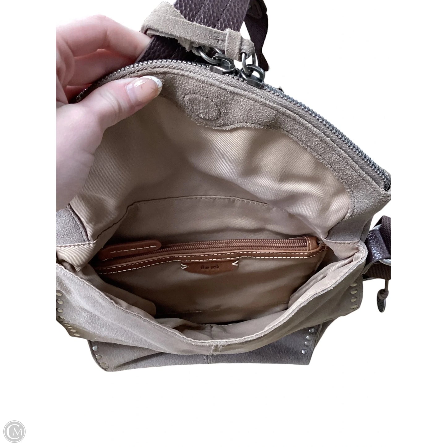 Crossbody Leather By The Sak, Size: Medium