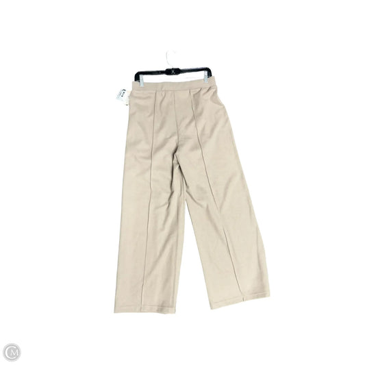 Pants Wide Leg By Black Tape In Brown, Size: M