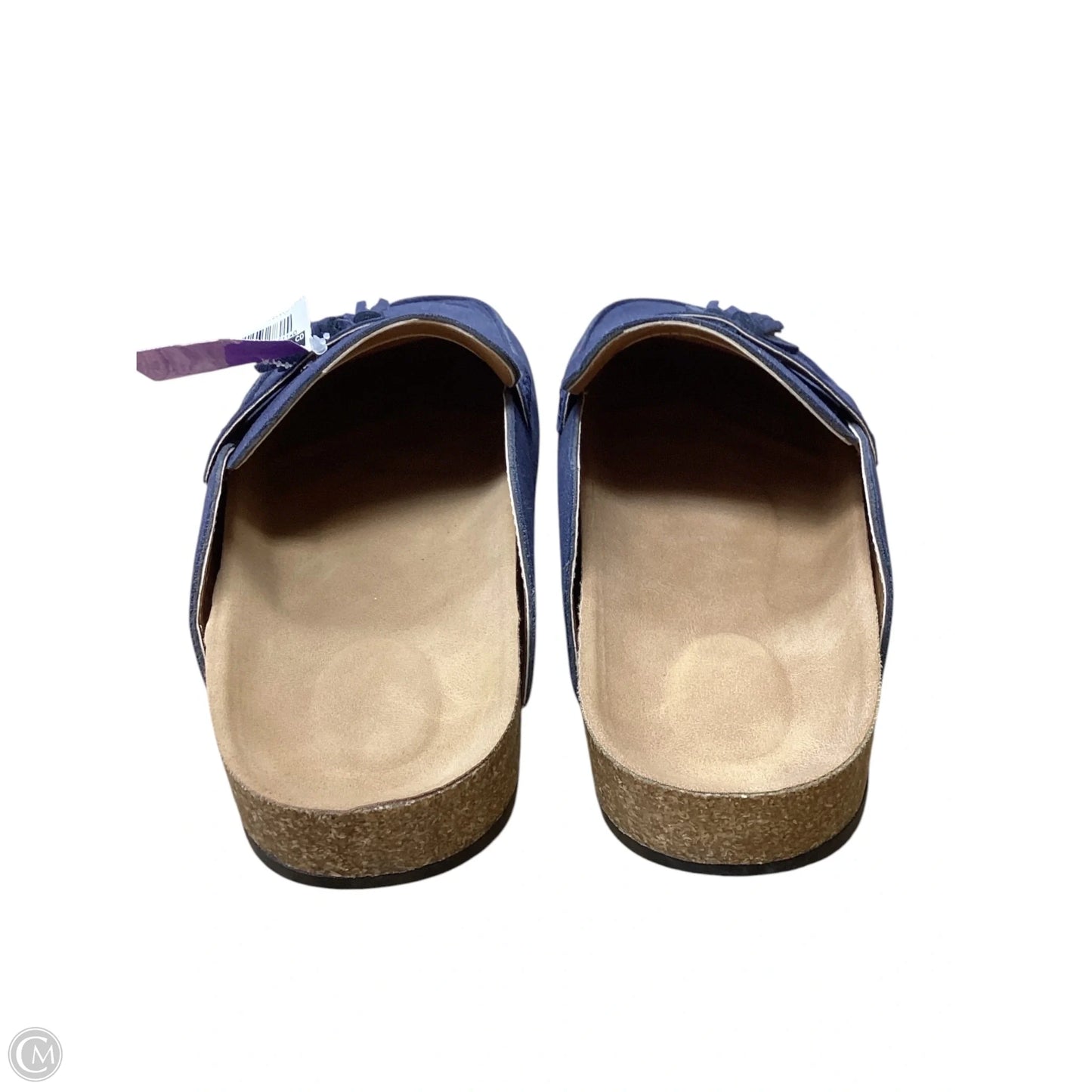 Shoes Flats By Clothes Mentor In Blue, Size: 8.5