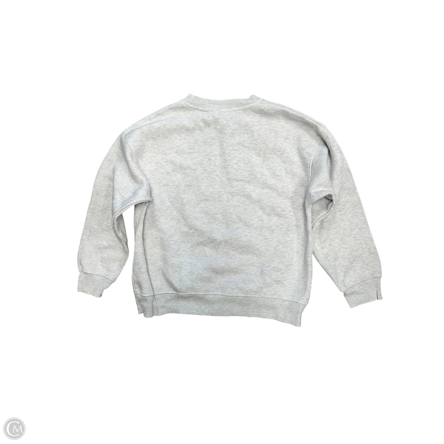Sweatshirt Crewneck By Ocean Drive In Grey, Size: M
