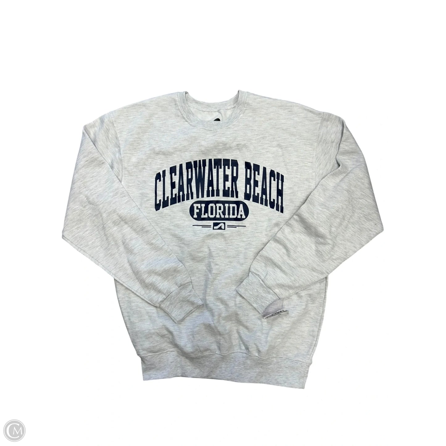 Sweatshirt Crewneck By Cmc In Grey, Size: M