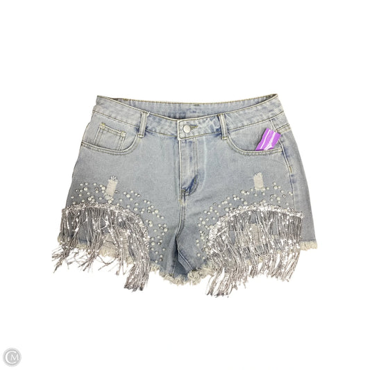 Shorts By Clothes Mentor In Blue Denim, Size: Xl