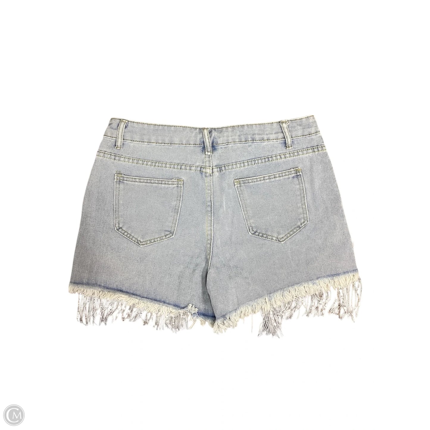 Shorts By Clothes Mentor In Blue Denim, Size: Xl