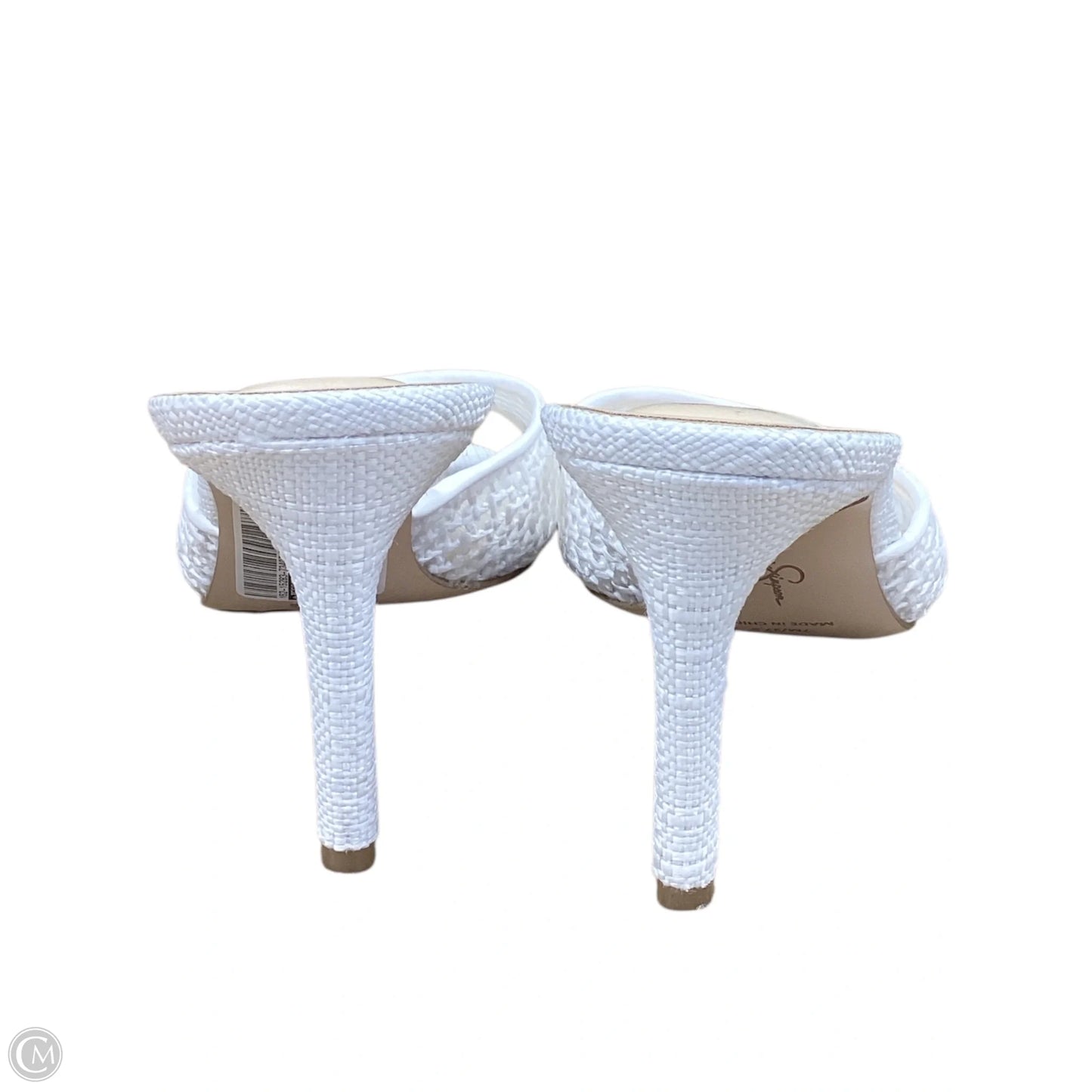 Shoes Heels Kitten By Jessica Simpson In White, Size: 7