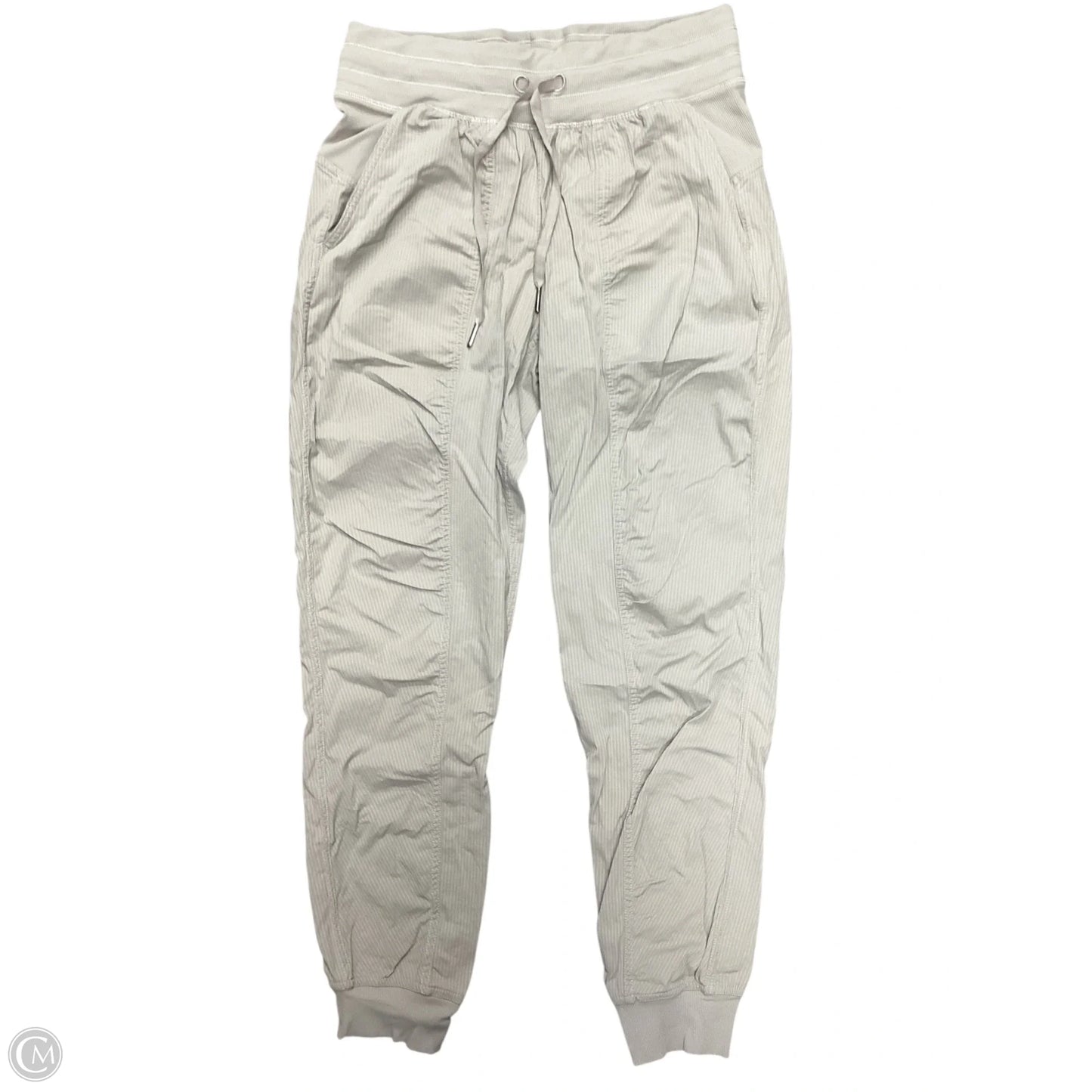 Athletic Pants By Lululemon In Taupe, Size: 6
