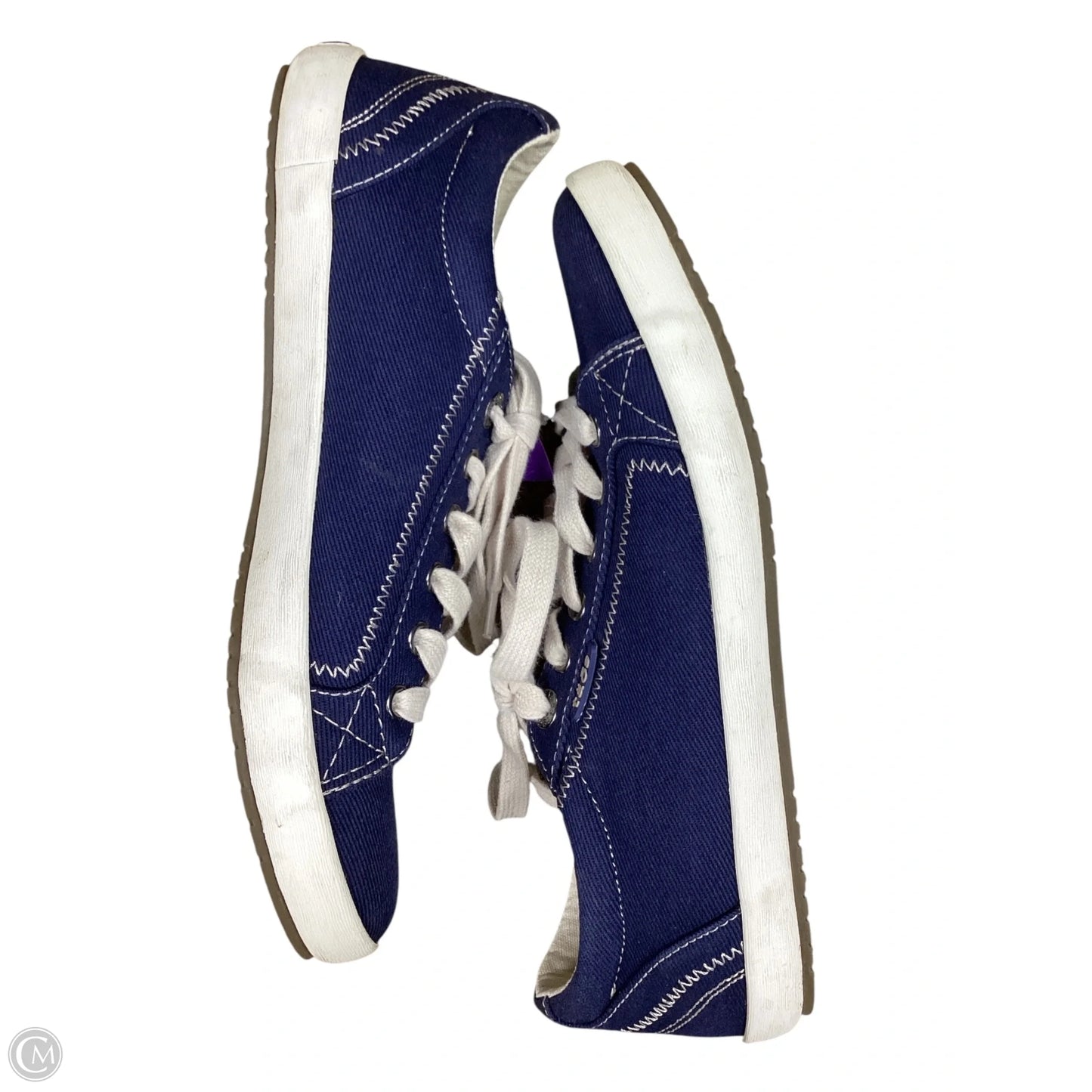 Shoes Sneakers By Taos In Blue, Size: 9.5