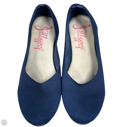 Shoes Flats By Jelly Pop In Blue, Size: 8.5