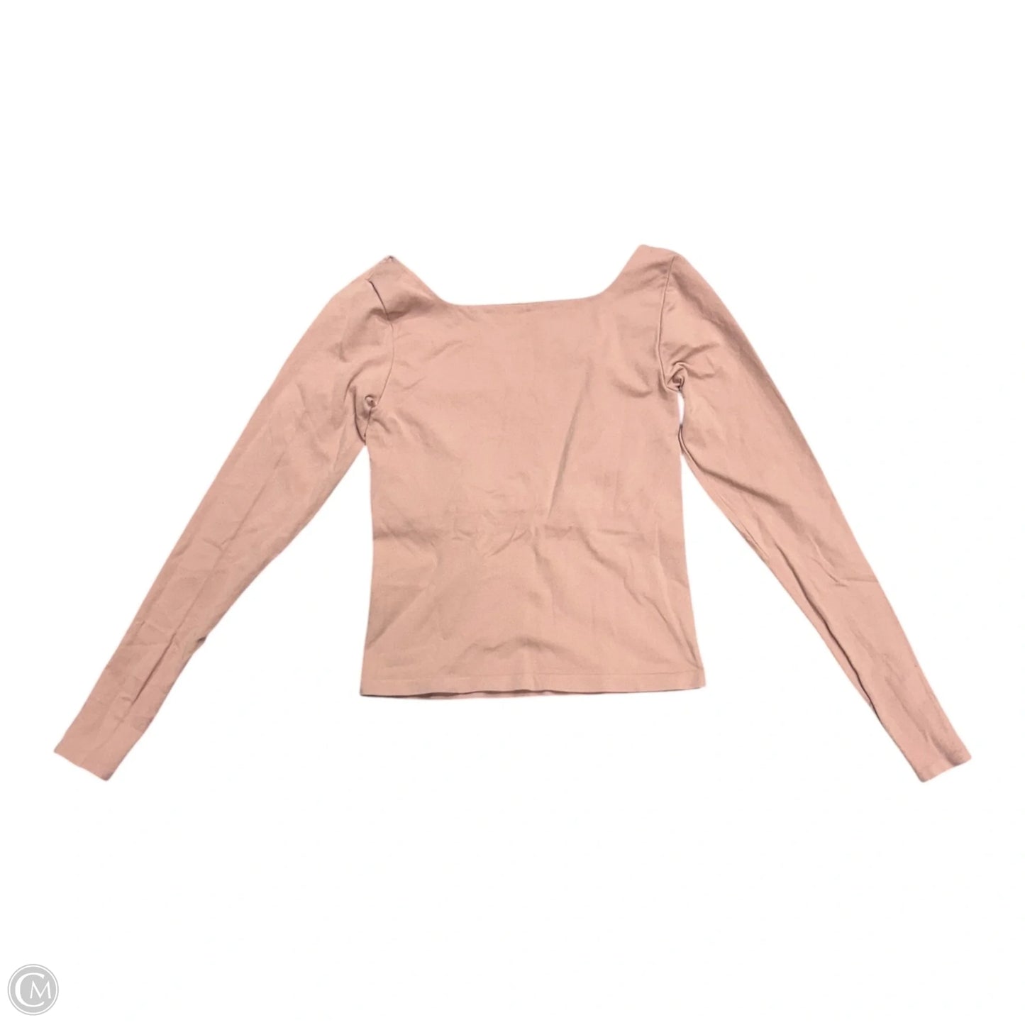 Top Long Sleeve By Free People In Pink, Size: S