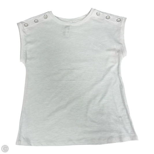 Top Short Sleeve By 89th And Madison In White, Size: Xs