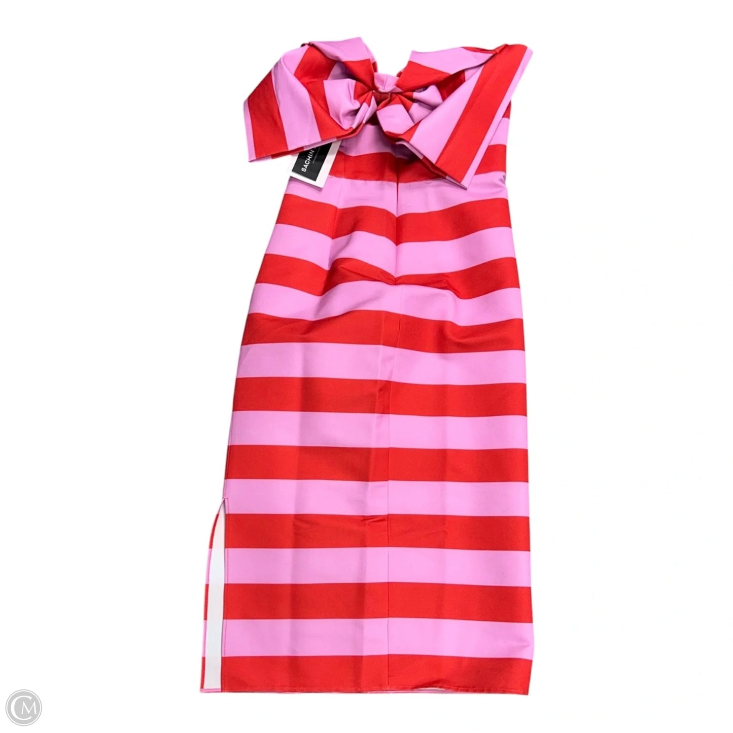 Dress Party Short By Sachin & Babi In Pink & Red, Size: 0