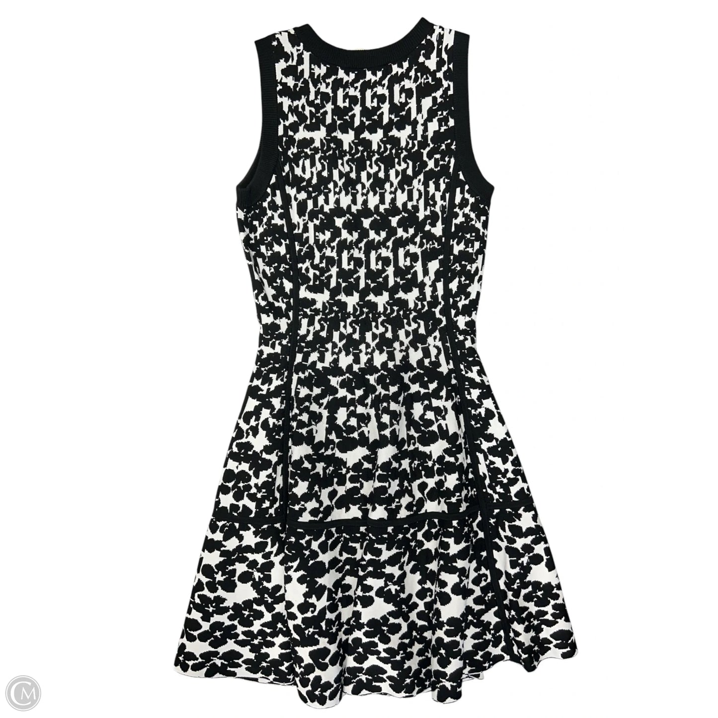 Dress Designer By Kate Spade In Black & White, Size: S
