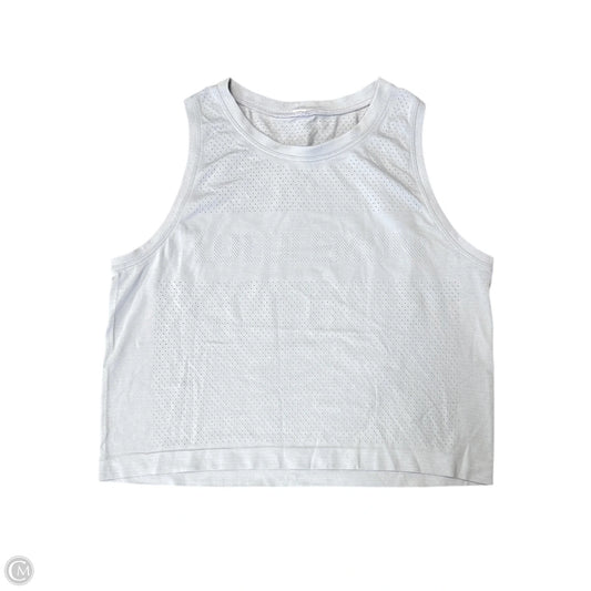 Athletic Tank Top By Lululemon In Grey, Size: 6