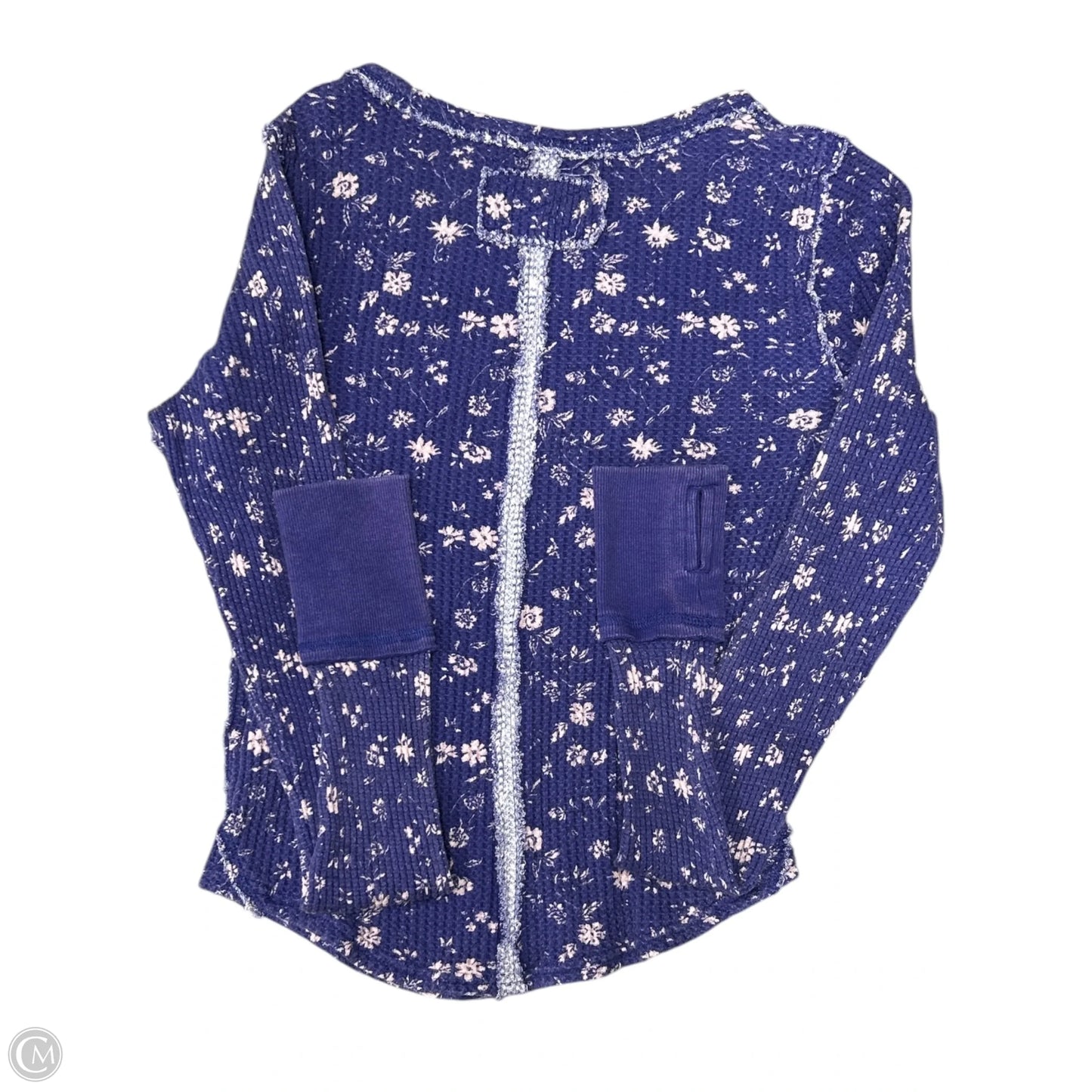 Top Long Sleeve By We The Free In Purple, Size: Xs