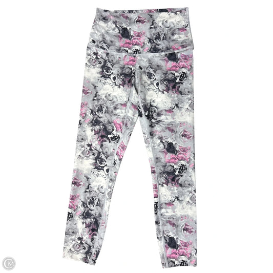Athletic Leggings By Lululemon In Floral Print, Size: 6
