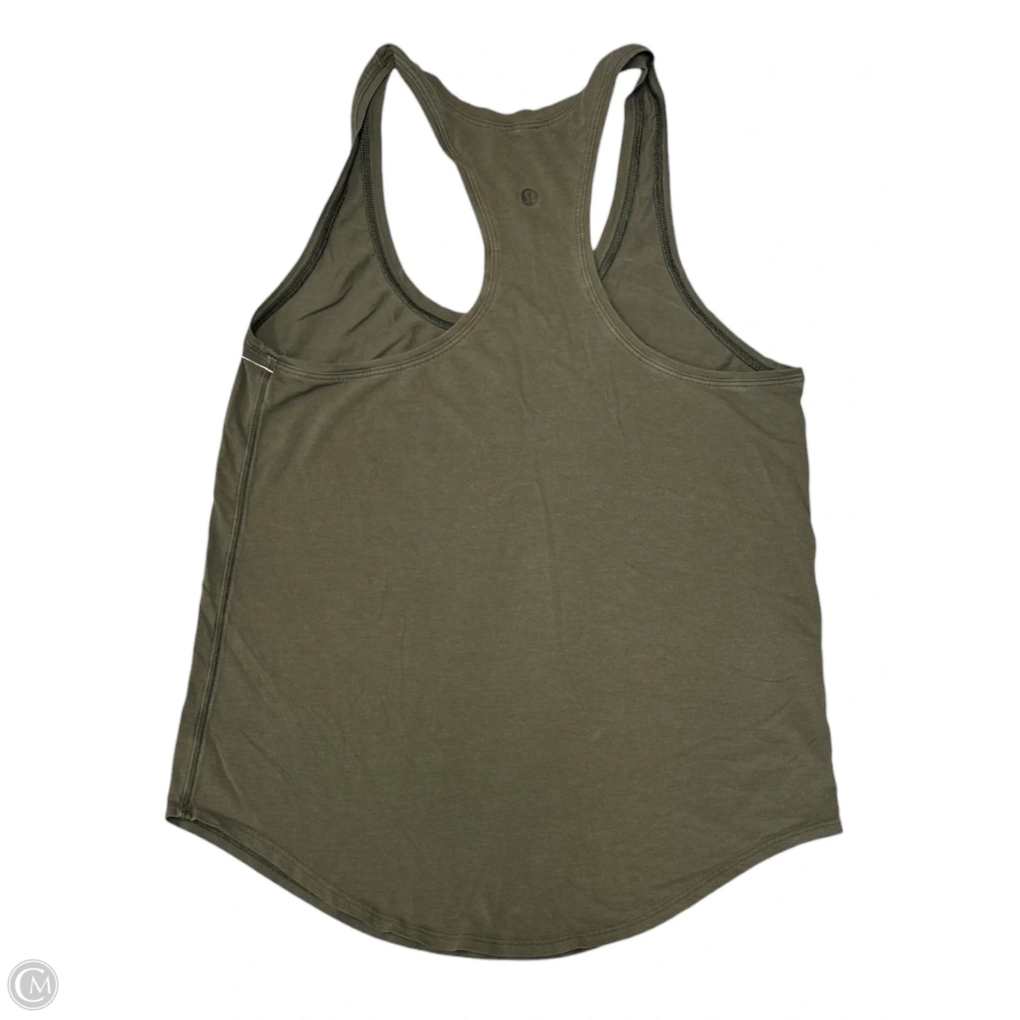 Athletic Tank Top By Lululemon In Green, Size: 8