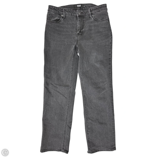 Jeans Straight By Hudson In Black Denim, Size: 8