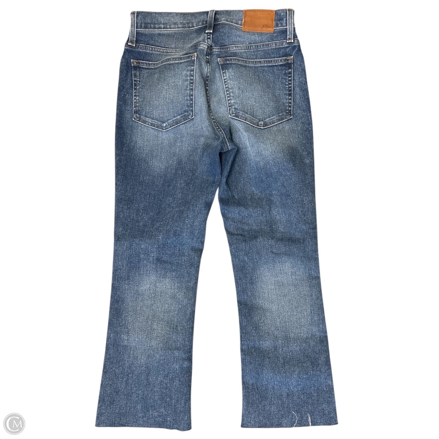 Jeans Straight By J. Crew In Blue Denim, Size: 6