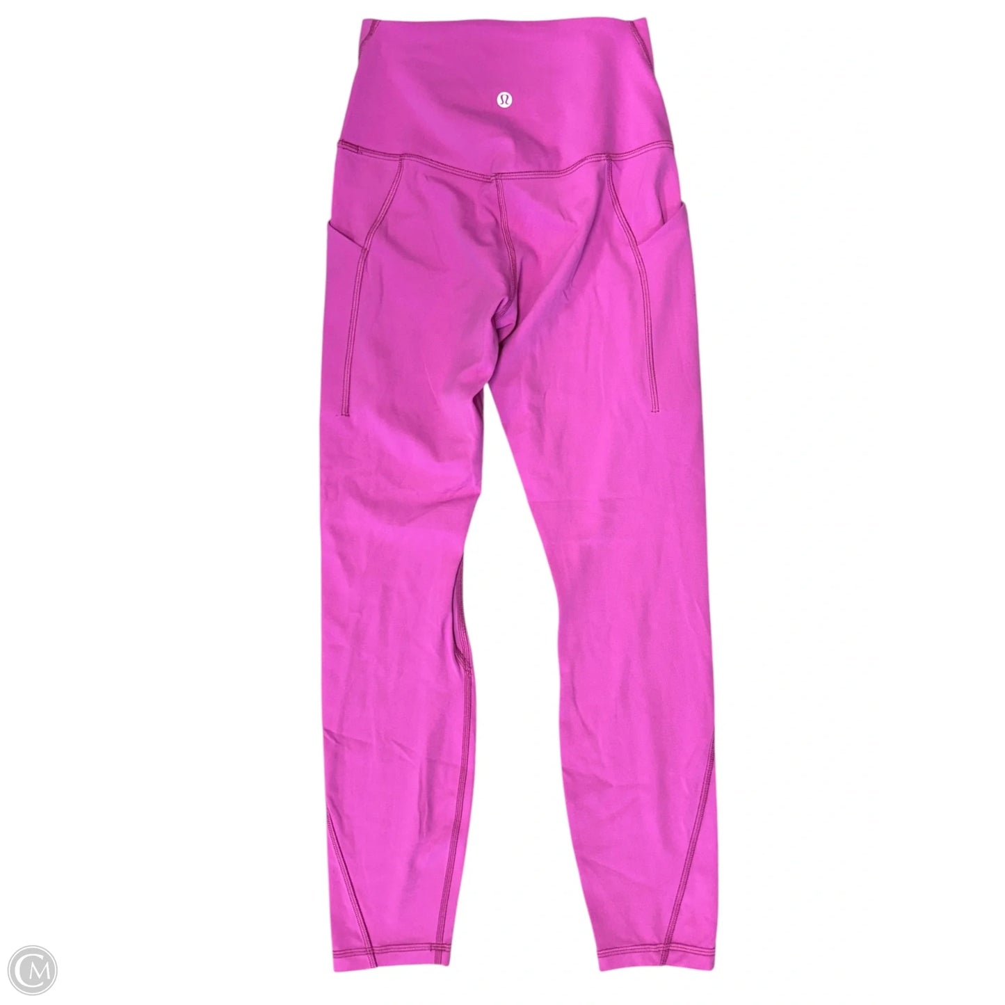 Athletic Leggings By Lululemon In Pink, Size: 4