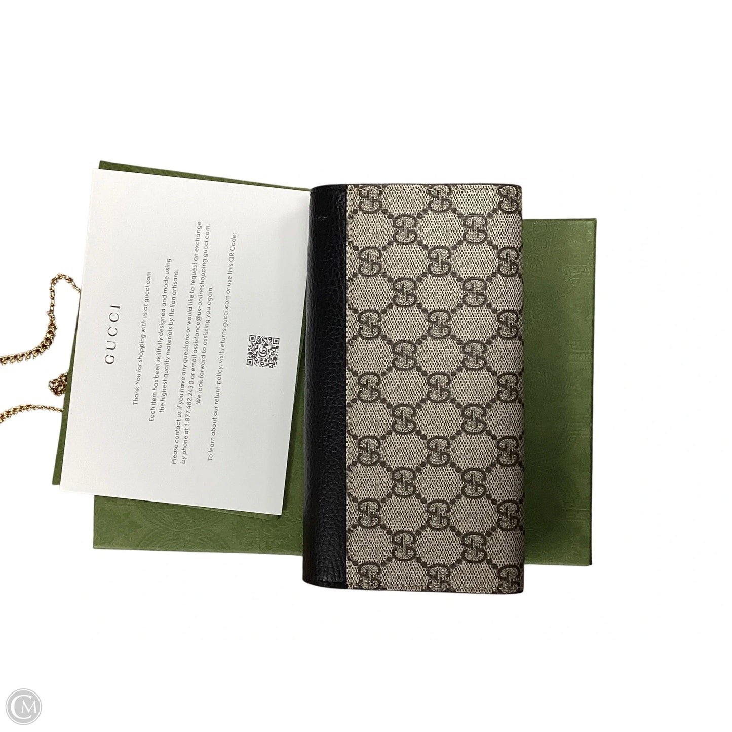 Wallet Luxury Designer By Gucci, Size: Large